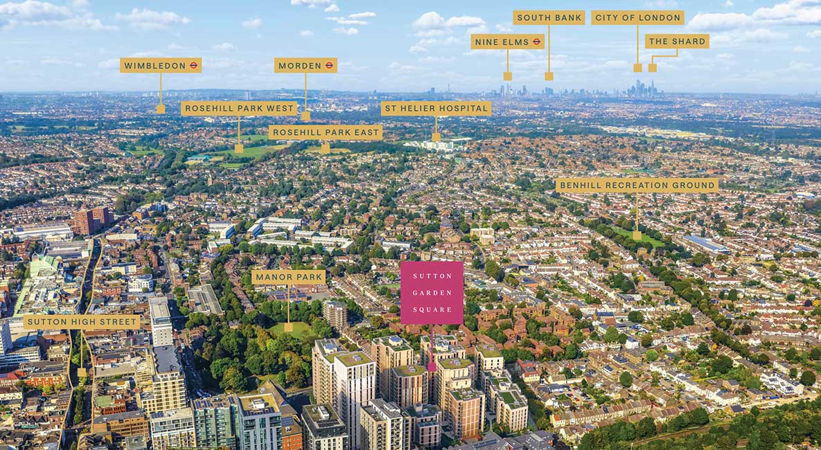Sutton Garden Square - Site Plan
