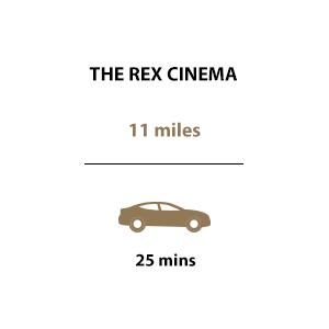 The Eight Gardens, Travel Timeline, The Rex Cinema