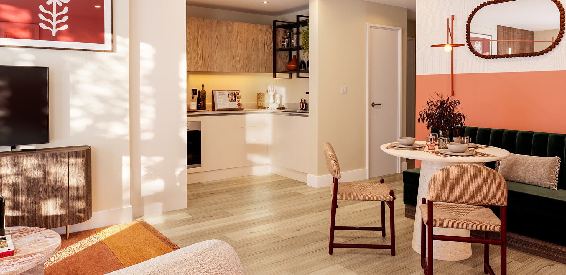 The Exchange - Dart House kitchen and dining space