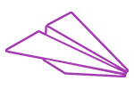 An icon of a paper plane