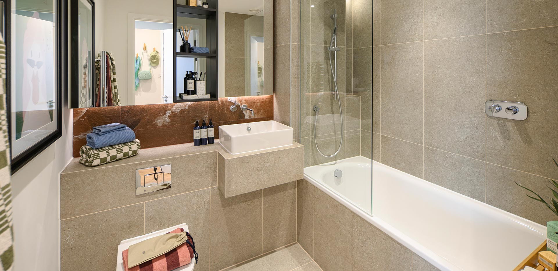 The Exchange - Dart House showhome bathroom