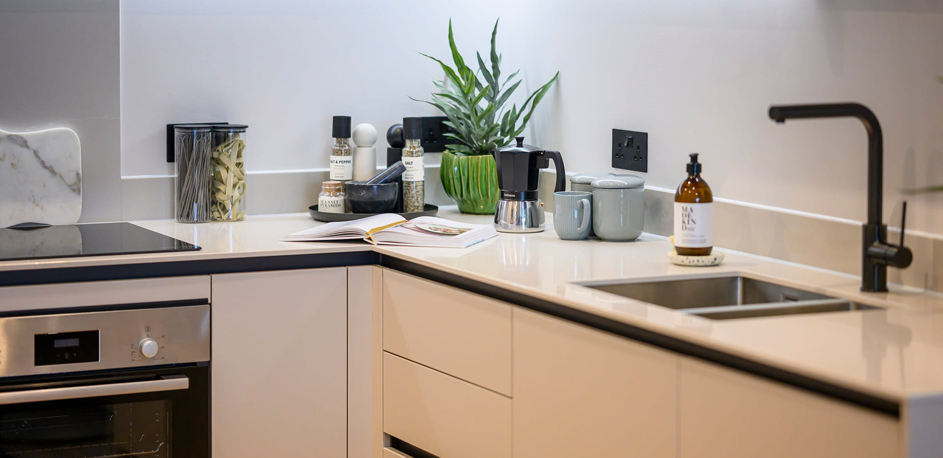 The Exchange - Dart House showhome kitchen details