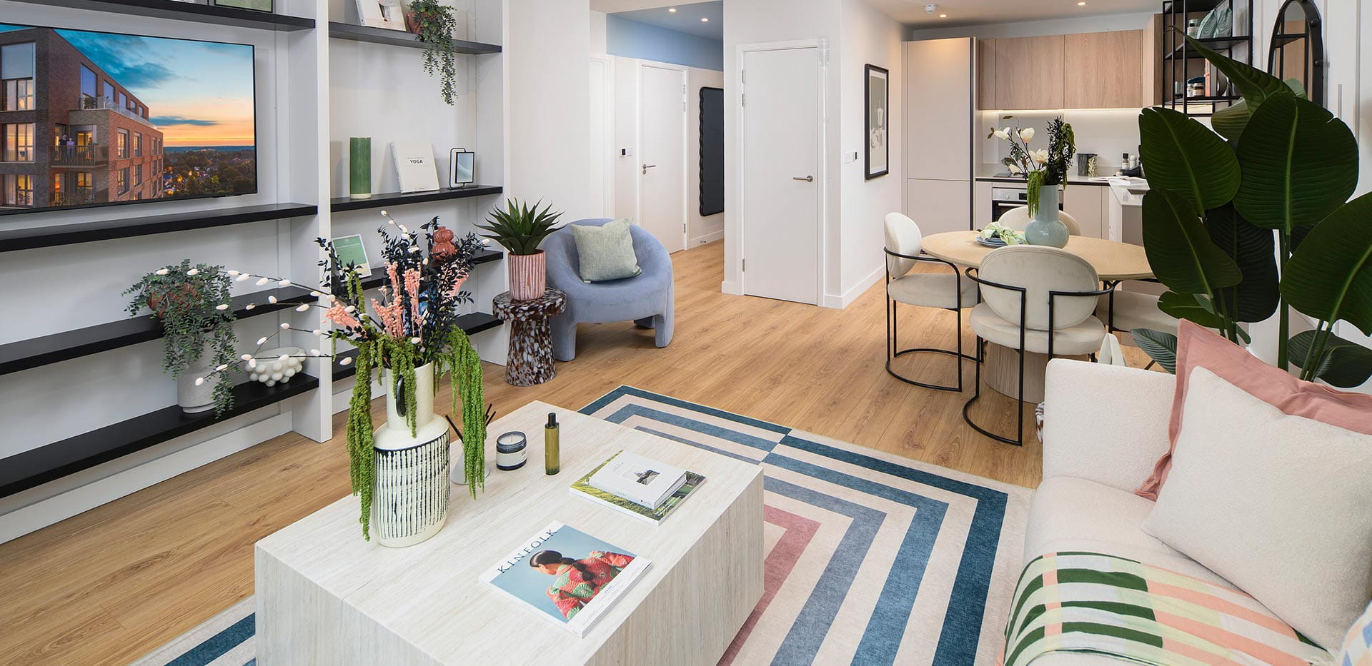 The Exchange - Dart House showhome living space