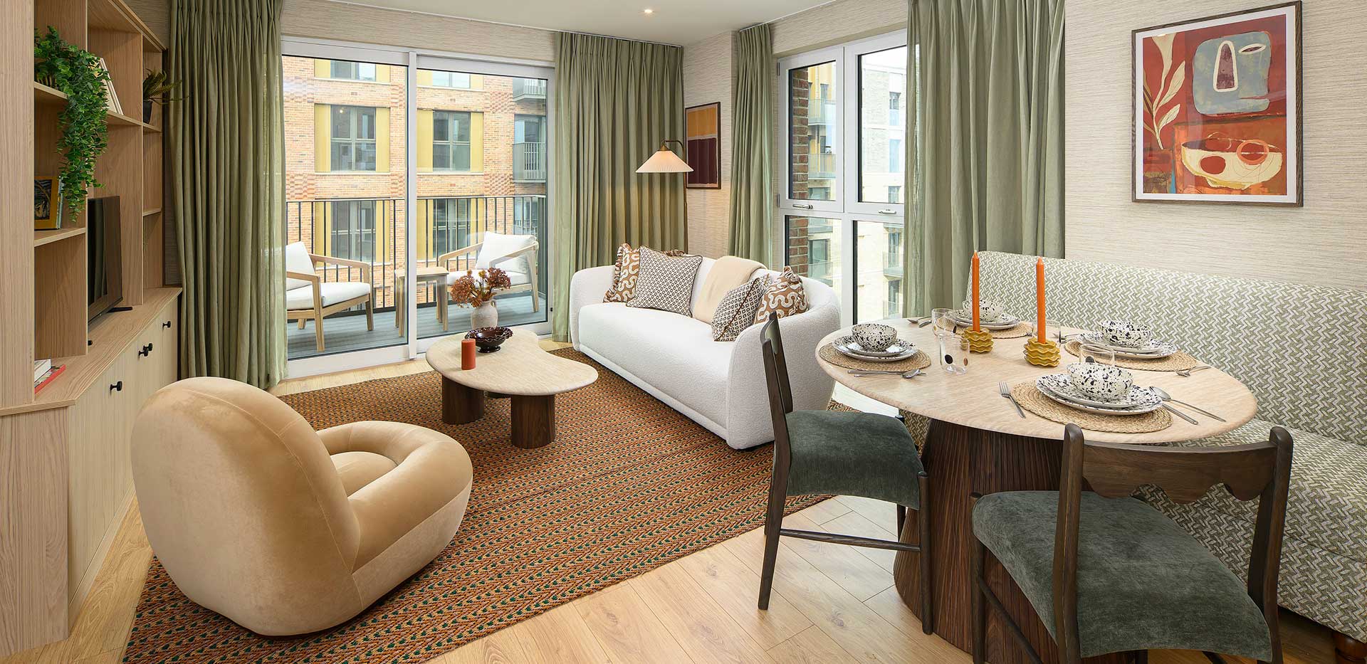 The Exchange - Dart House showhome living space