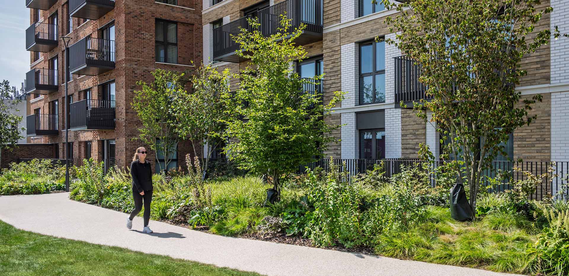 Berkeley, The Eight Gardens, Development Exterior