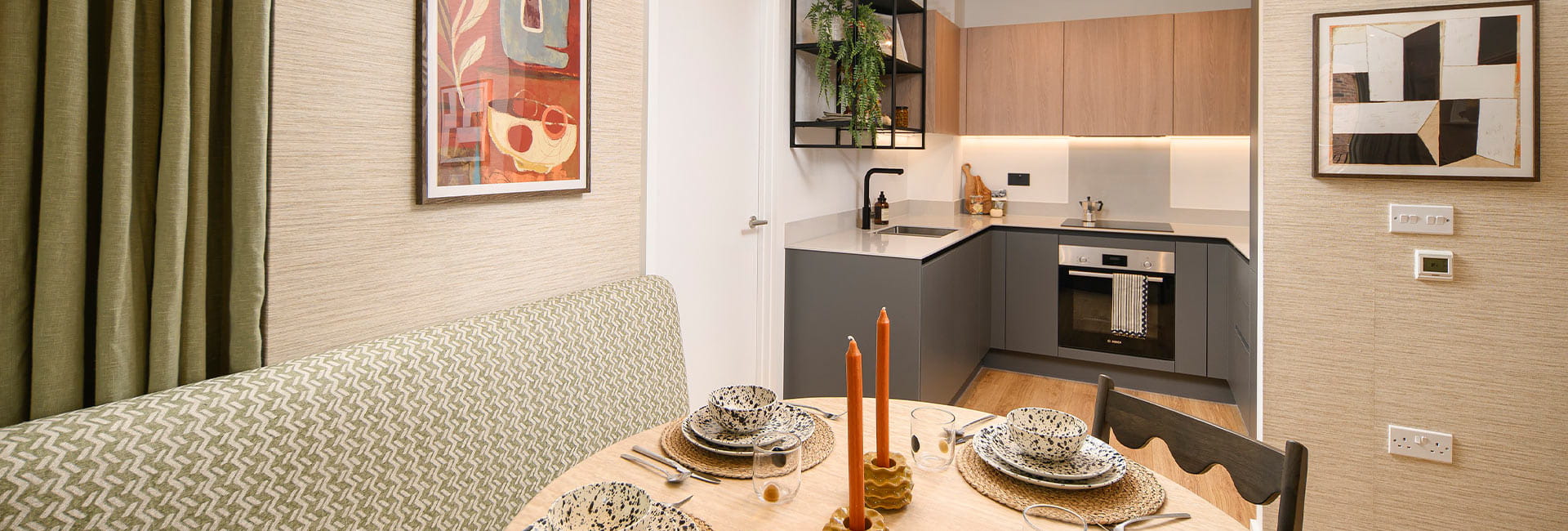 A picture of a kitchen from a property at The Exchange Watford