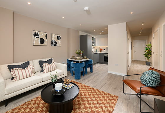 The Exchange, Union Court, Spacious living area