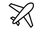 Icon of a plane