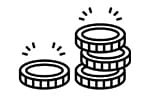 Icon of a coin pile