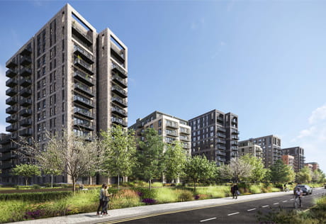 An exterior image of The Green Quarter