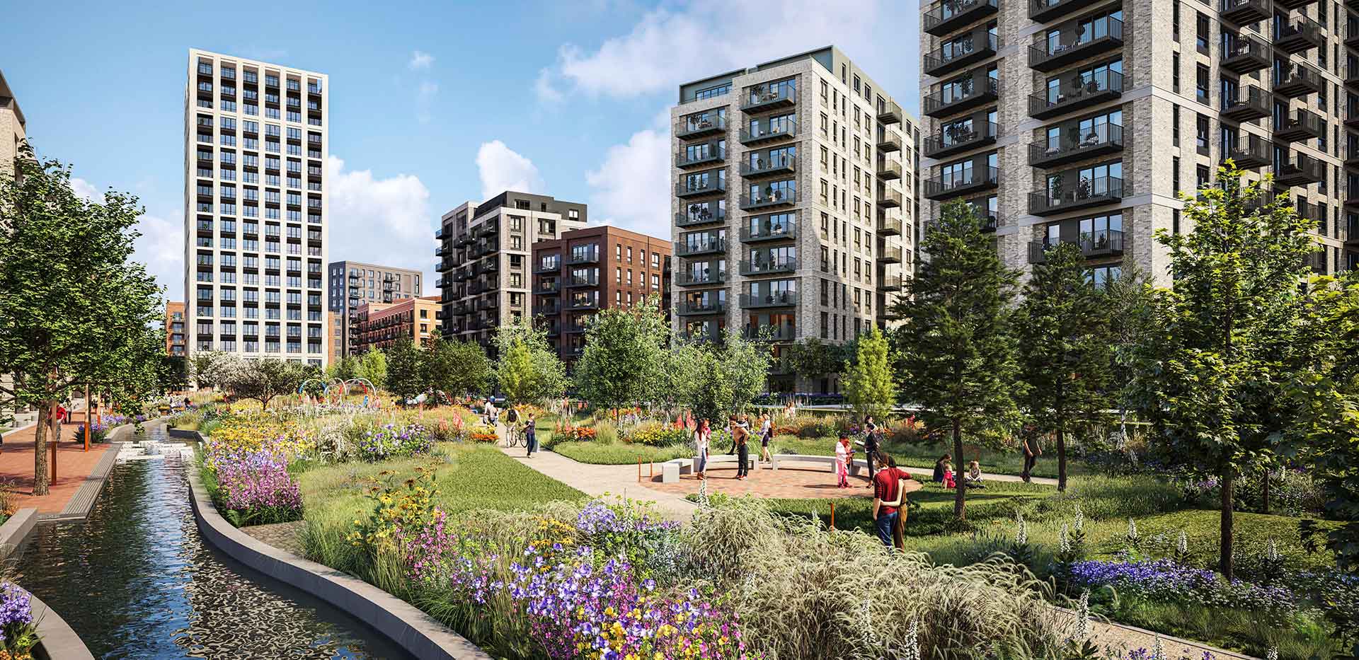 The Green Quarter development exterior