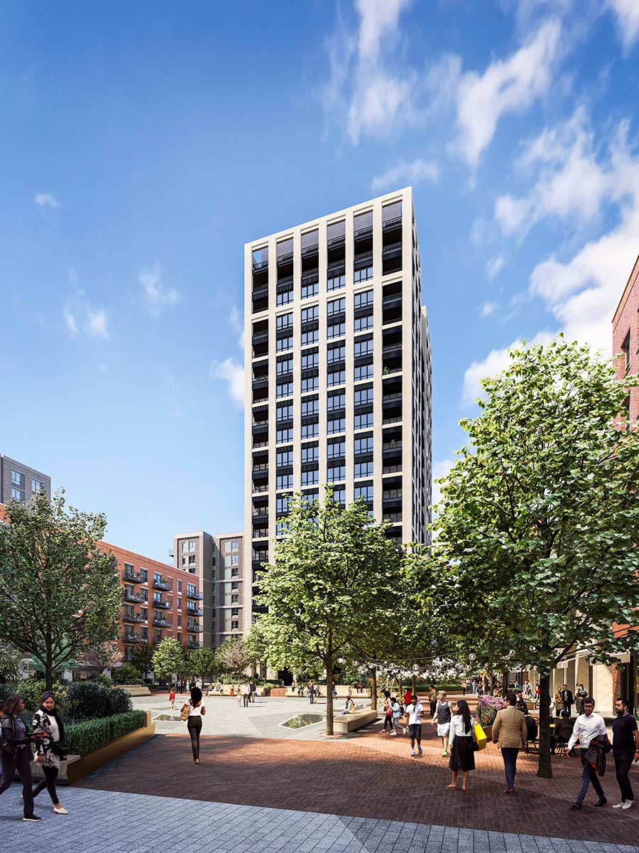 The Green Quarter development exterior