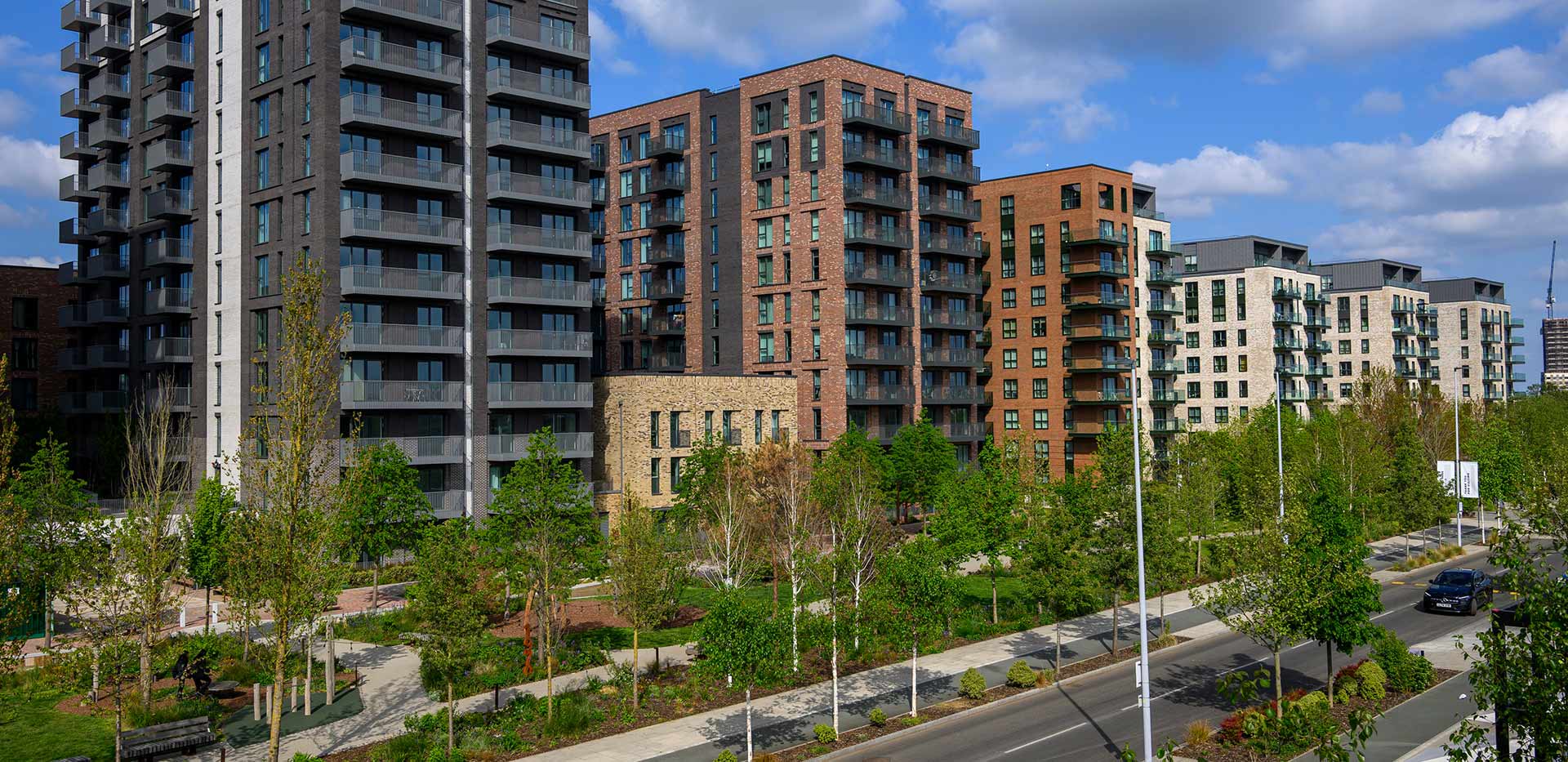An exterior image of The Green Quarter