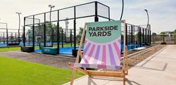 Padel courts at The Green Quarter