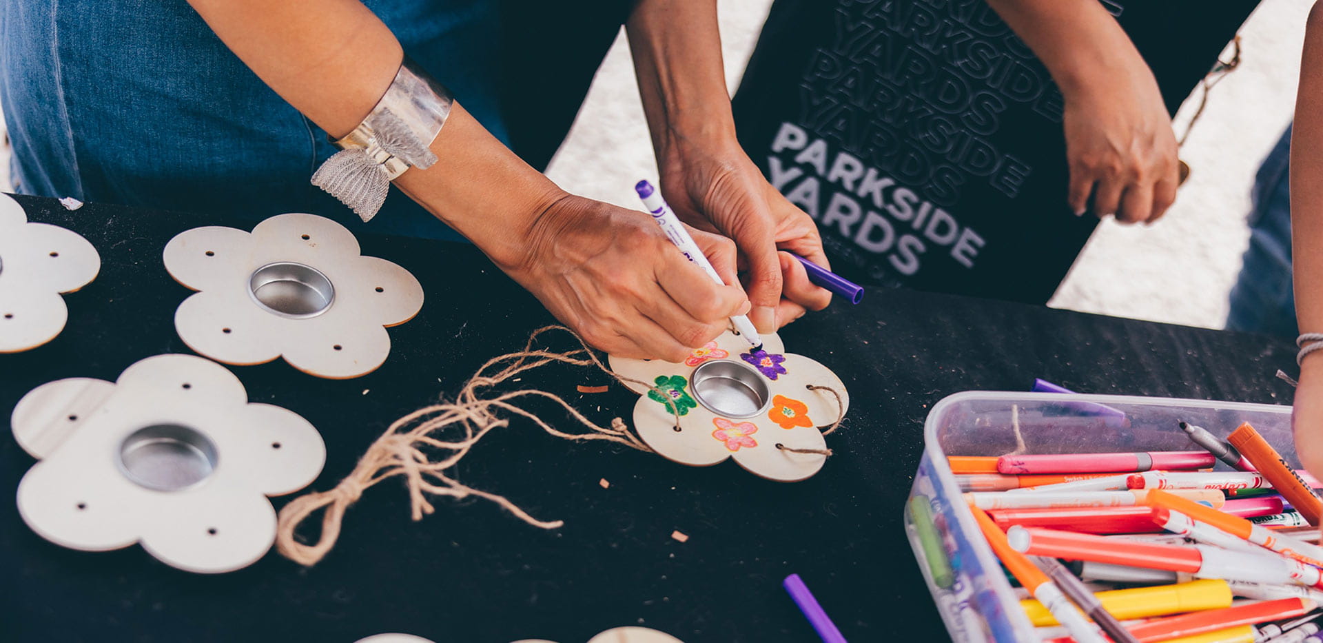 Arts and Craft sessions at Parkside Yards
