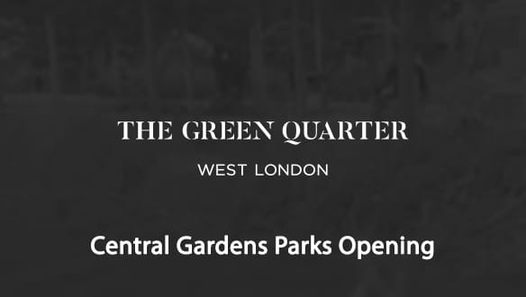 Berkeley, The Green Quarter, Central Gardens Park Opening