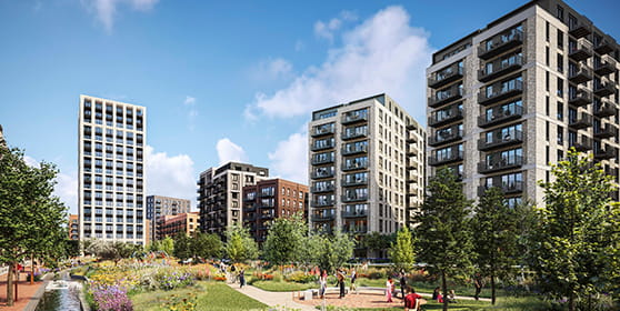 The Green Quarter exterior development photo