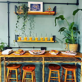 Image of a coffee shop at The Green Quarter