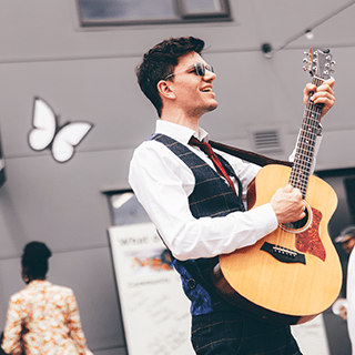 An Image of a Musican