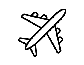 Icon of an aeroplane