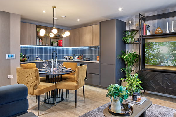 Interior photo of The Green Quarter Living and Dining