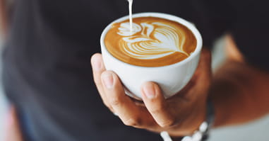 Image of a coffee being made