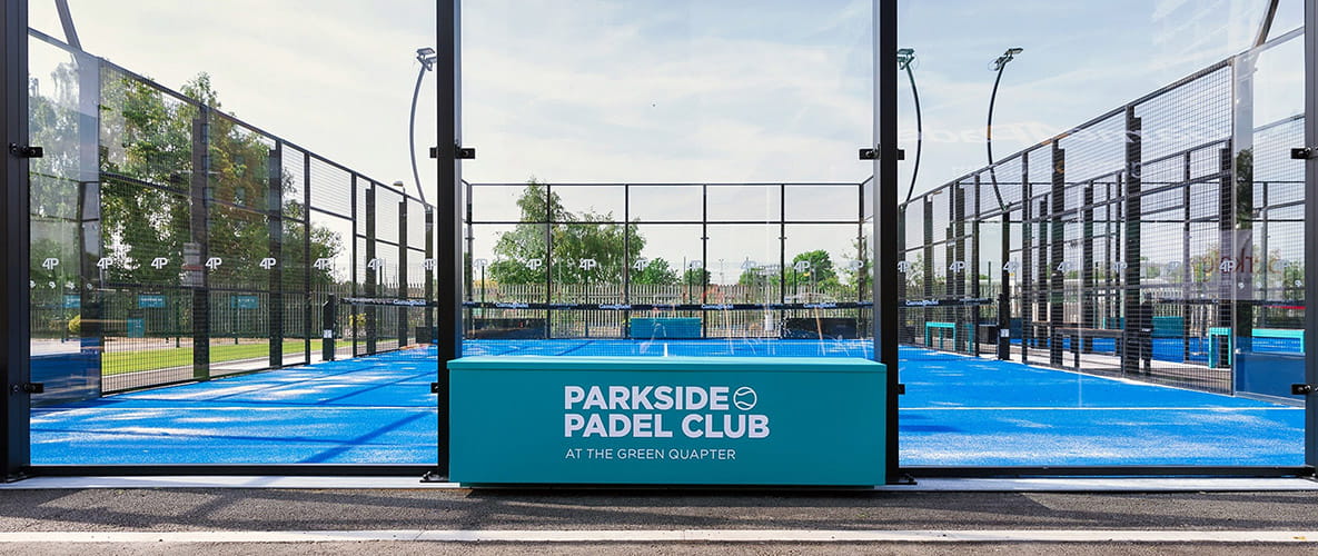 Image of Padel courts at The Green Quarter