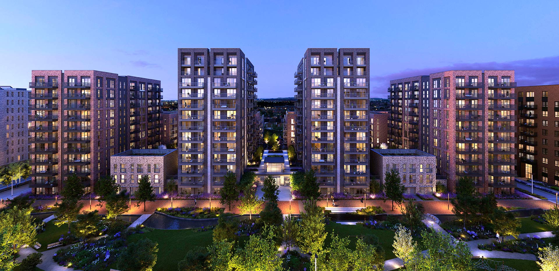 The Green Quarter, Parkside Central, Exterior