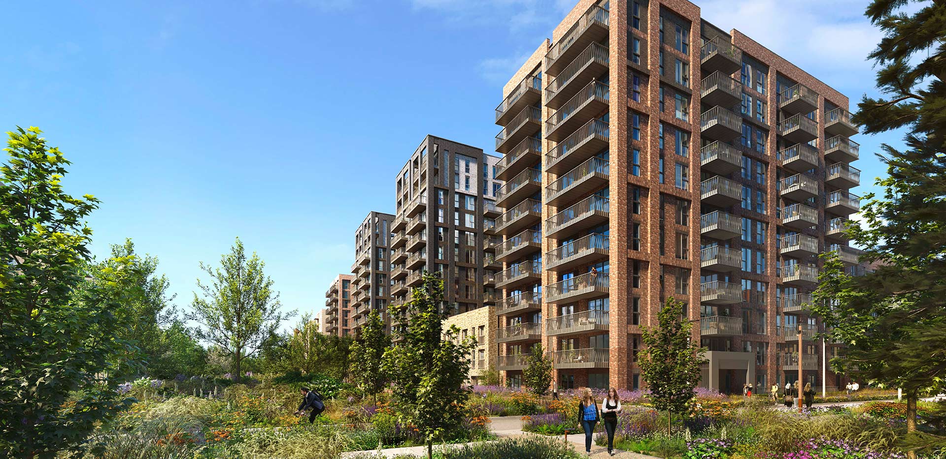 The Green Quarter, Parkside Central, Exterior