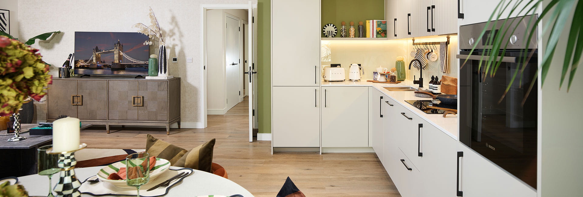 An interior Dining / Kitchen Area image from Brickfields at Quarter Yards