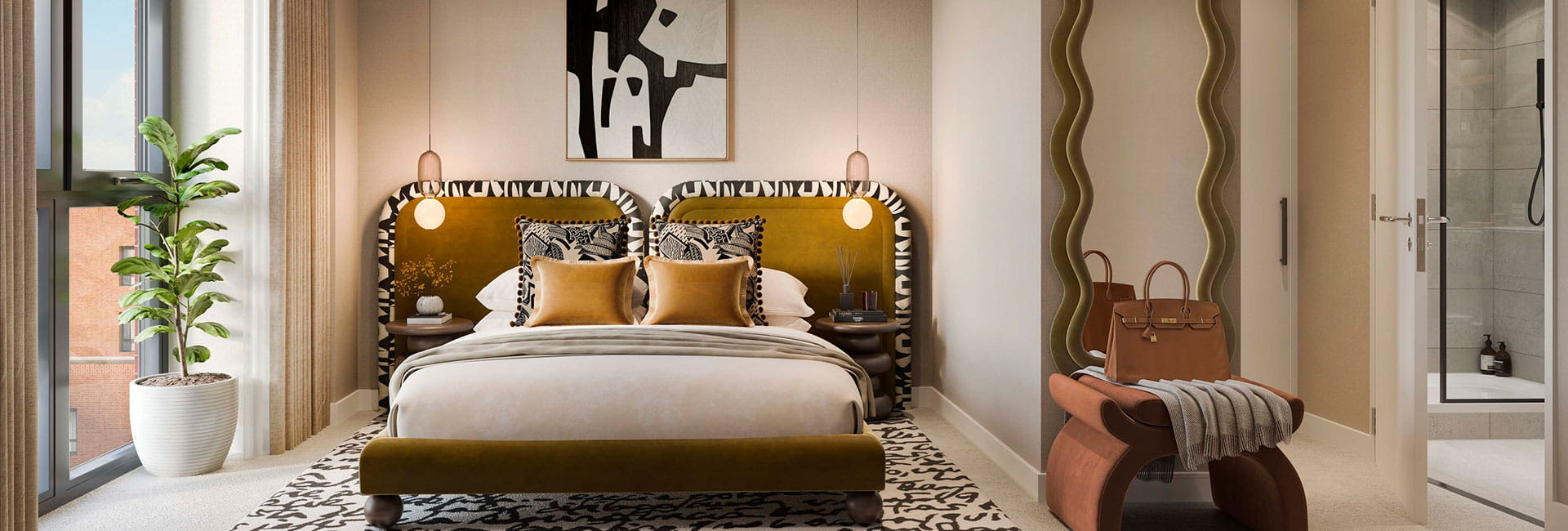 An interior Bedroom image from The Green Quarter