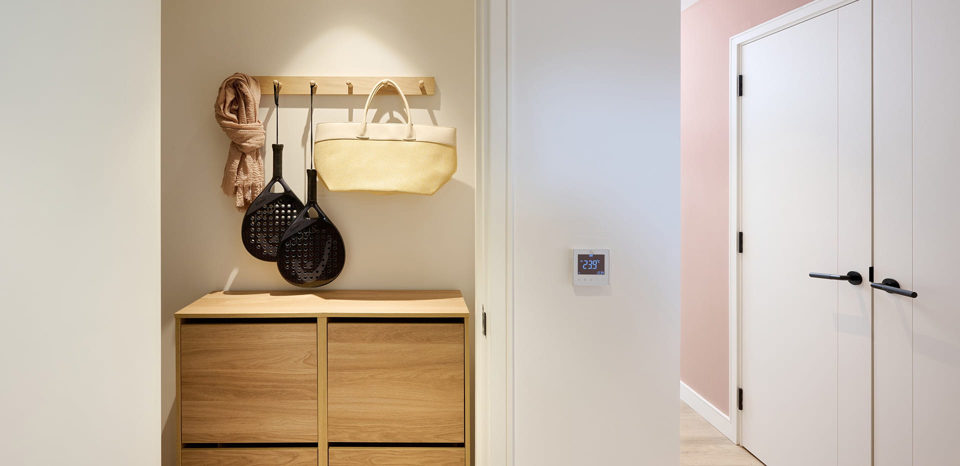 An image of the hallway within property 332 at Quadrant House