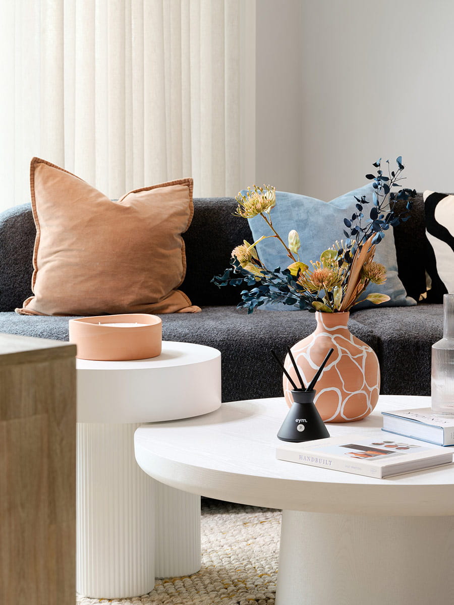 An image of the living area within property 332 at Quadrant House