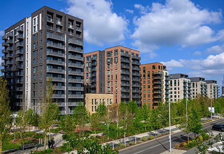 An exterior image of The Green Quarter
