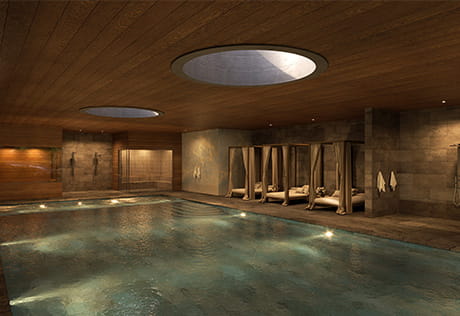 An image of a pool at The Green Quarter