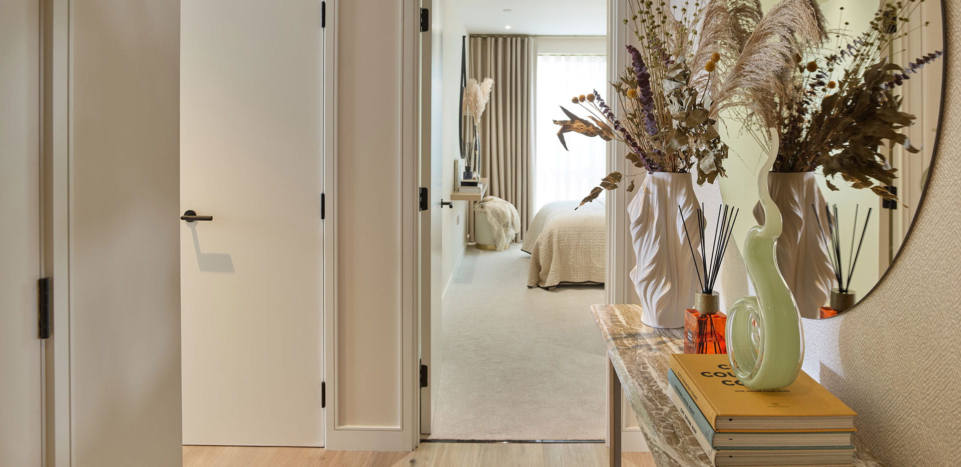 An interior Hallway image in the Brickfield House showhome