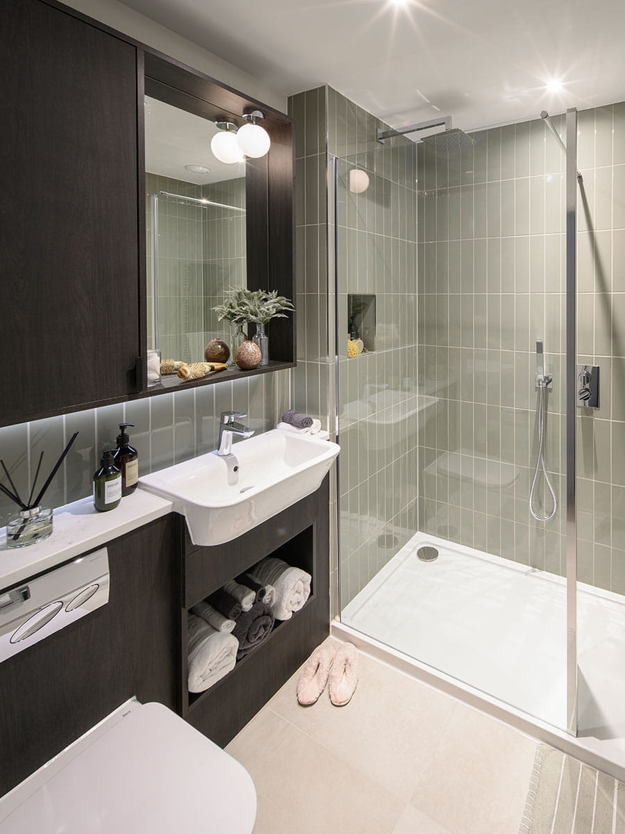 Berkeley, The Paperyard, Interiors, Studio, Shower Room