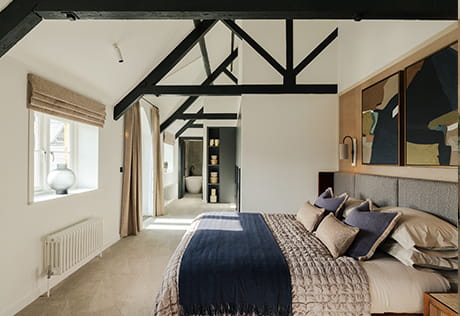 Trent Park - Royal Mews showhome, spacious bedroom