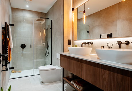 An image of a bathroom within a Trent Park showhome