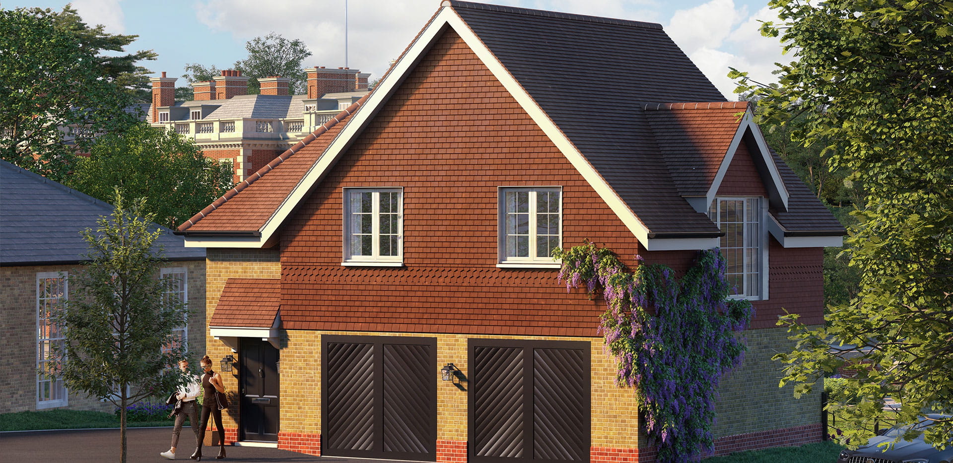 Trent Park, The Chaplin Collection, Exterior