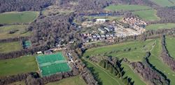 Aerial photo of Trent Park