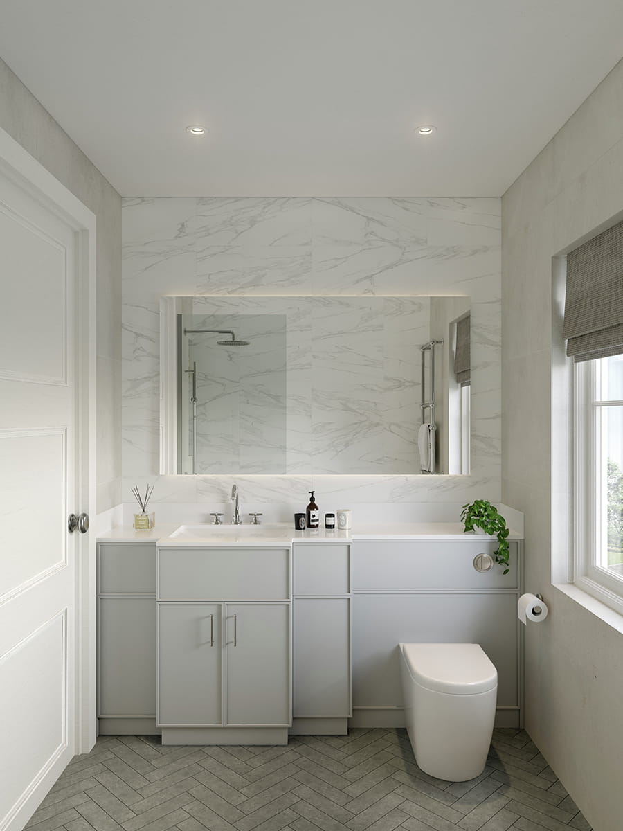 Trent Park, The Chaplin Collection, Bathroom