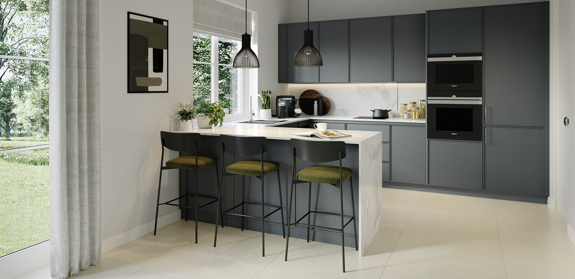 Trent Park, The Chaplin Collection, Kitchen The Slate