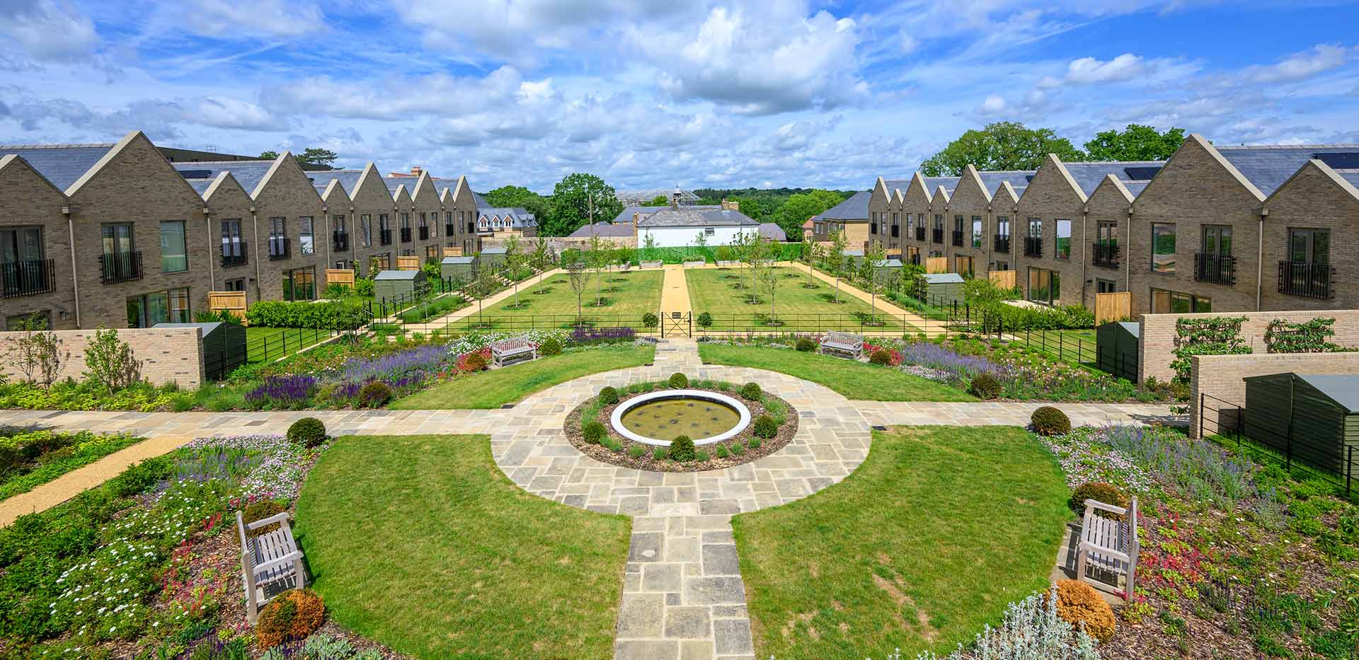 Berkeley, Trent Park, Landscaping