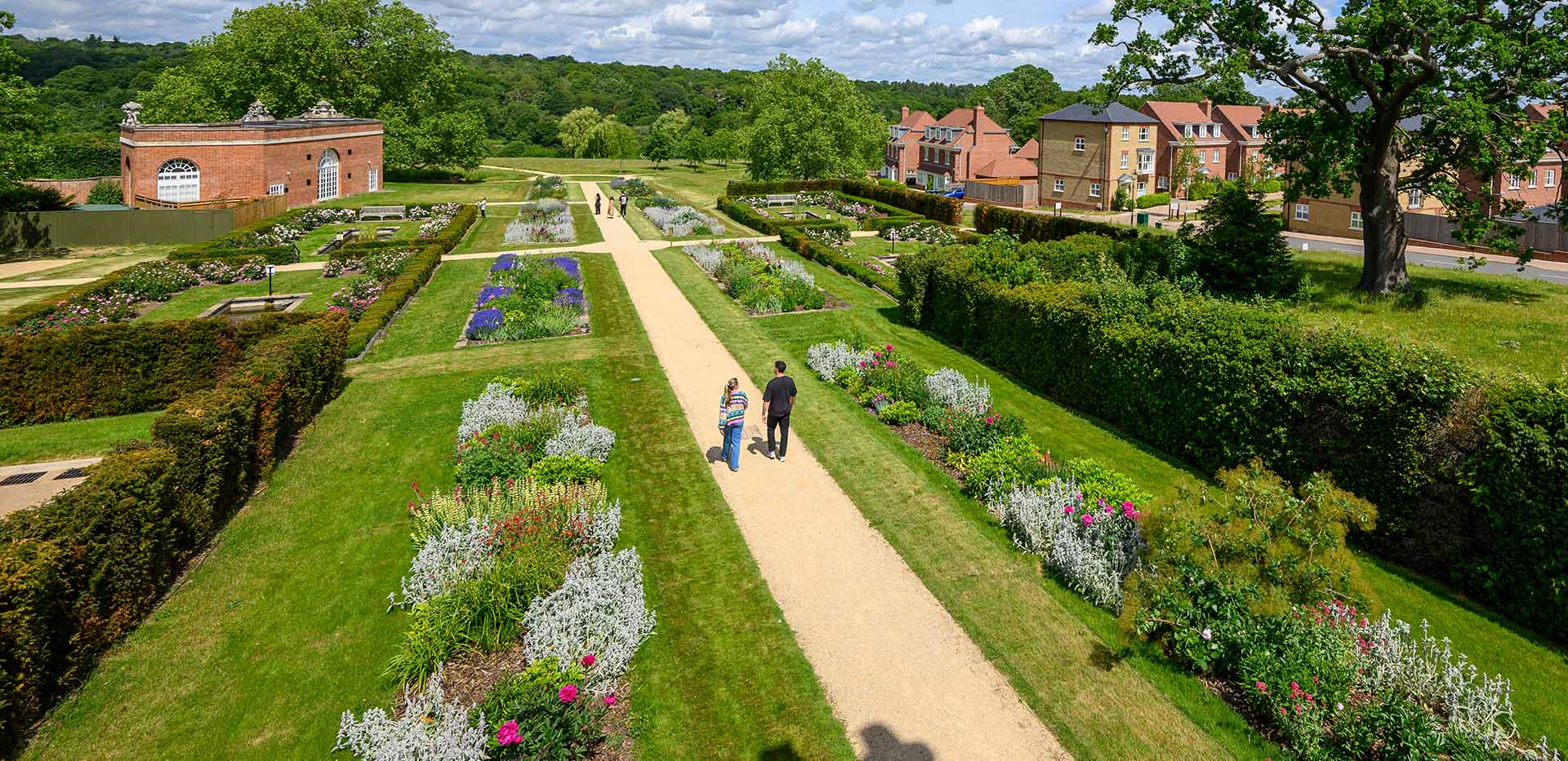 An exterior image landscape image at Trent Park