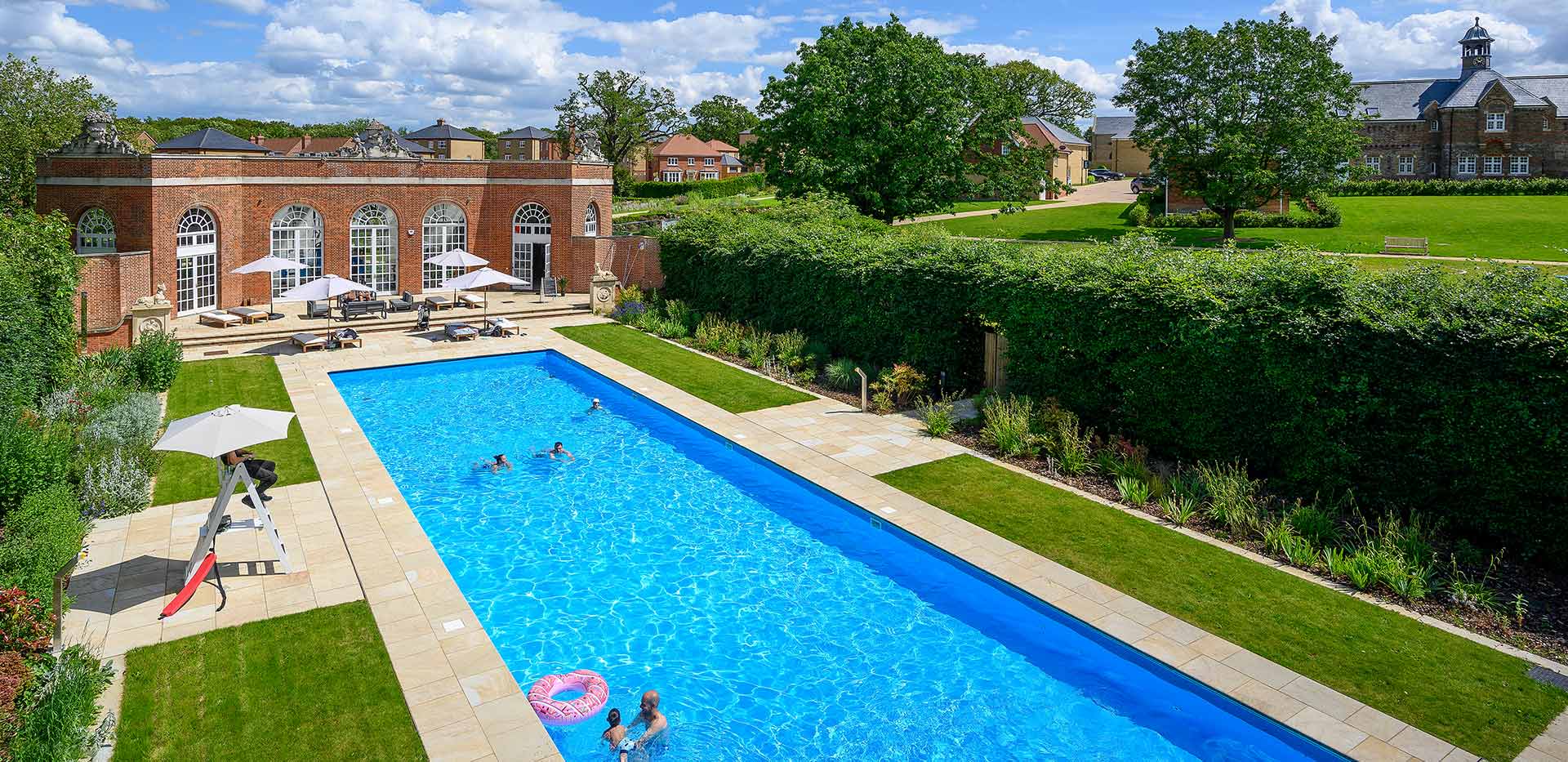 Berkeley, Trent Park, Landscaping
