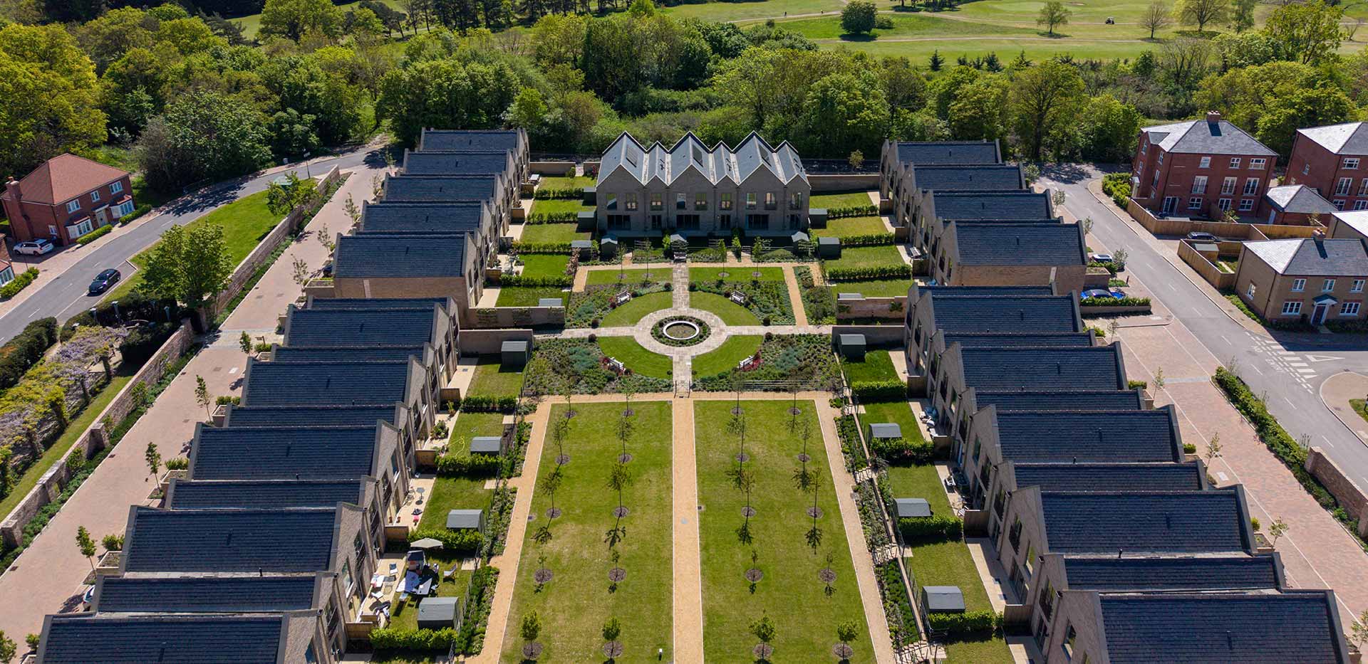 Berkeley, Trent Park, Landscaping