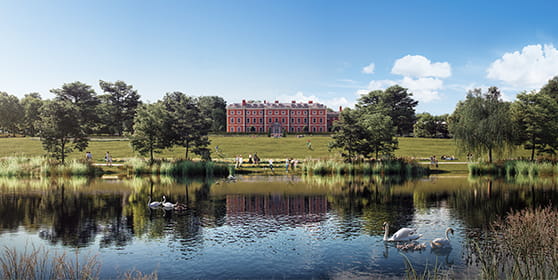Trent Park, Exterior image