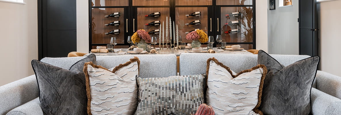 Trent Park - Fully furnished showhome, cosy living area