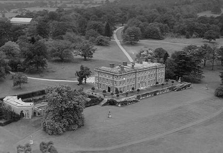 Trent Park, historical photo aerial view